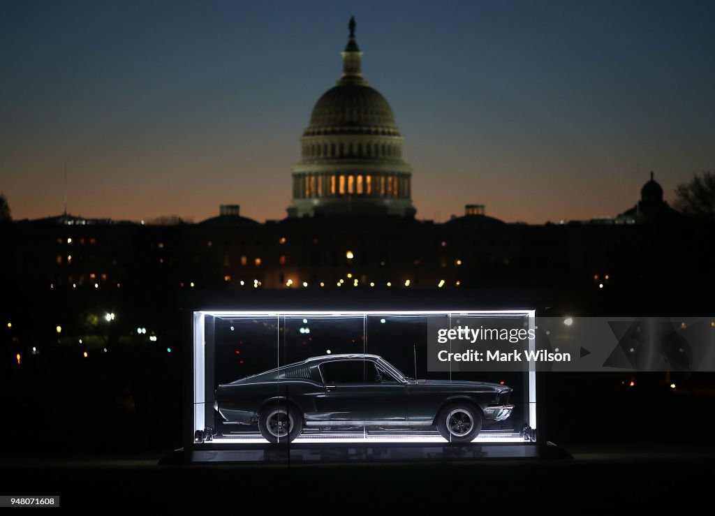 Famous "Bullitt" Mustang On Display On National Mall In D.C.