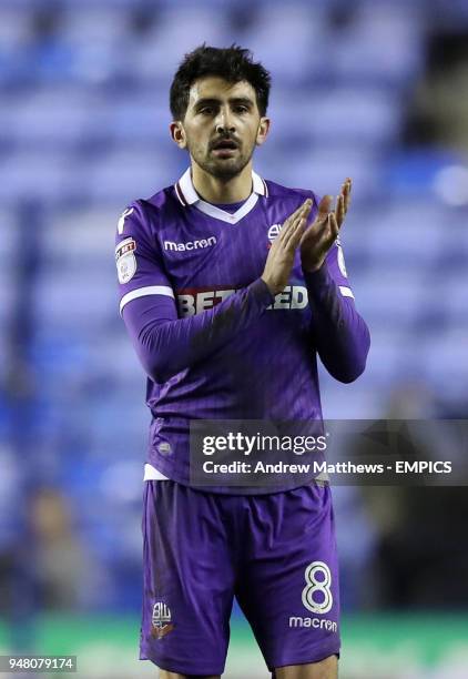 Bolton Wanderers' Jem Karacan Reading v Bolton Wanderers - Sky Bet Championship - Madejski Stadium .