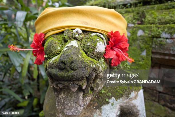 REPRESENTATION DU BARONG , ILE DE BALI, INDONESIE.