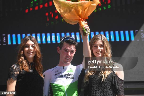 Podium / Ben O'Connor of Australia and Team Dimension Data / Celebration / during the 42nd Tour of the Alps 2018, Stage 3 a 138,3km stage from...