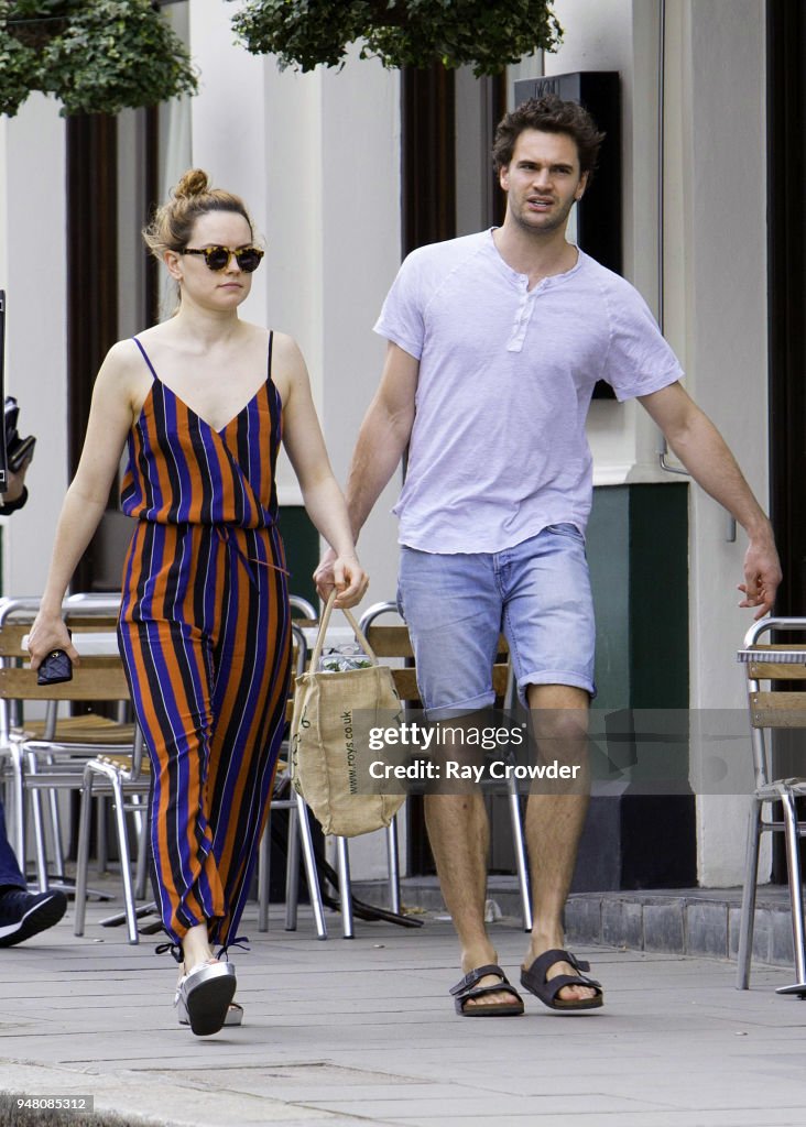 Daisy Ridley And Tom Bateman Sighting -  April 18, 2018