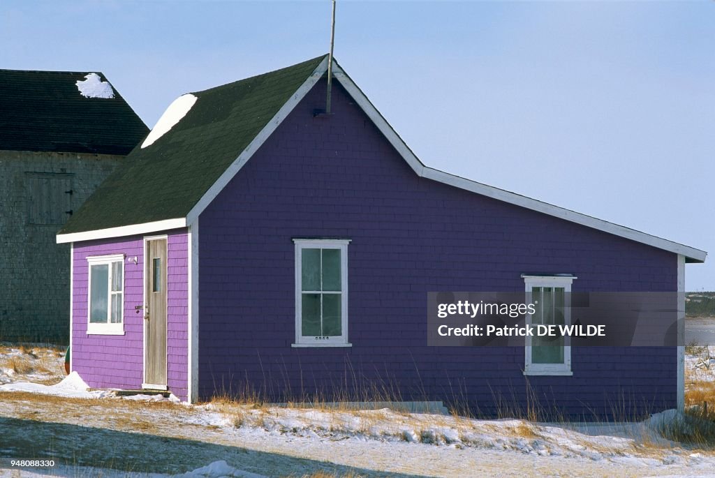 HABITAT DES ILES DE LA MADELEINE, QUEBEC, CANADA