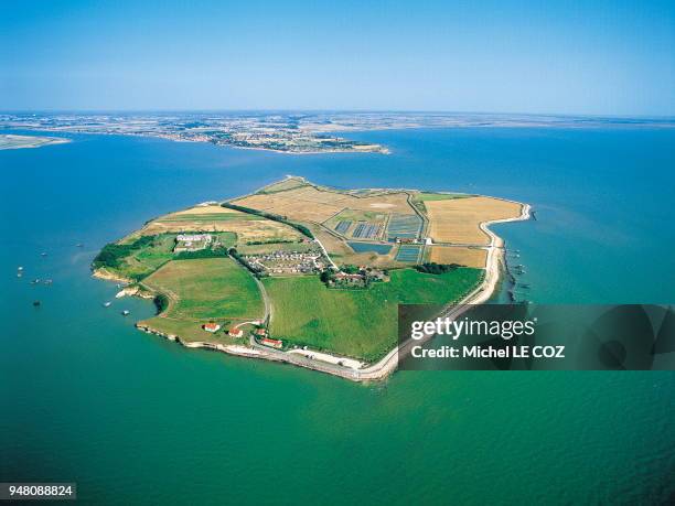 Ile Madame, l'une des iles de l'archipel charentais, commune de port des barques, Charente-Maritime.