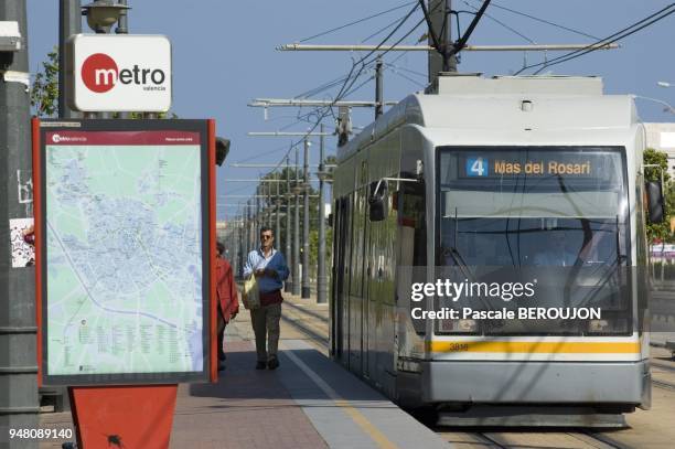 TRAM, VALENCE, ESPAGNE.