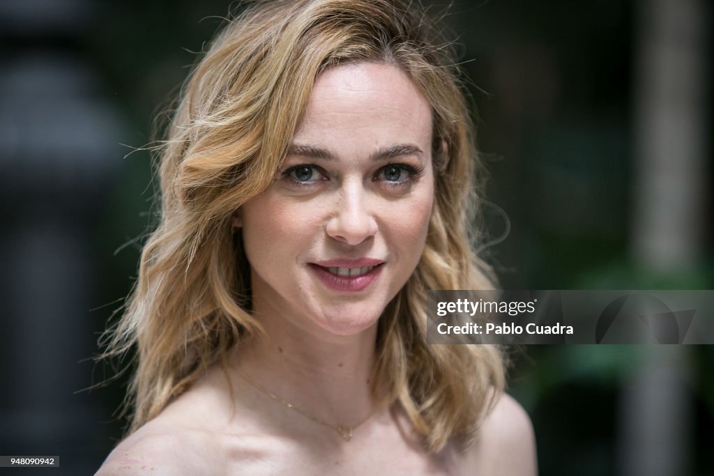 Spanish actress Marta Hazas presents Merkal collection at Atocha