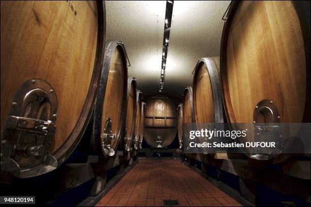 The cellar of Schloss Monrepos near Stuttgart.