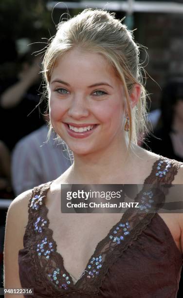 October 9, 2005 - Ashley Benson at the "Dreamer" Los Angeles Premiere at the Mann Village Theatre, in Westwood. Photo by Christian Jentz/Gamma Press.