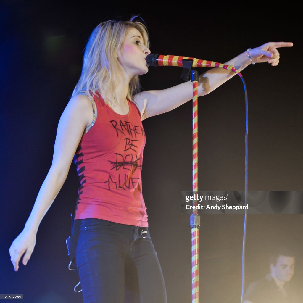 Paramore And You Me At Six Perform At Wembley Arena In London