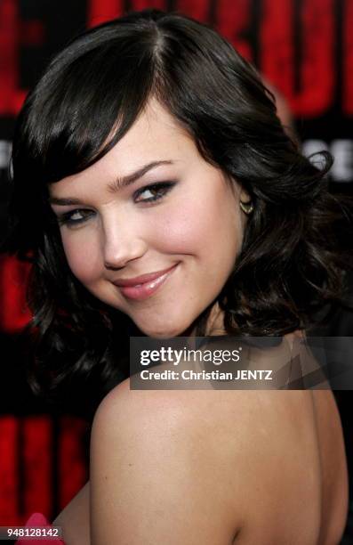 Buena Park - Arielle Kebbel attends the World Premiere of "The Grudge 2" held at the Knott's Berry Farm in Buena Park, California, United States....