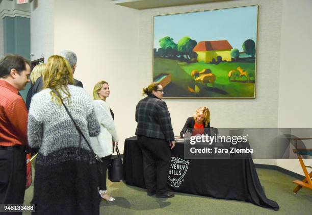 Christine Lahti attends her book signing for 'True Stories From An Unreliable Witness: A Feminist Coming Of Age' and discussion with Rob Reiner at...