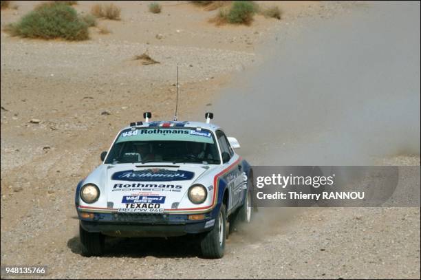 . RALLYE PARIS-DAKAR AUX PORTES DU DESERT DU TENERE.