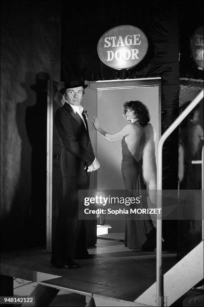 Jean-Pierre Cassel with Claudia Cardinale .