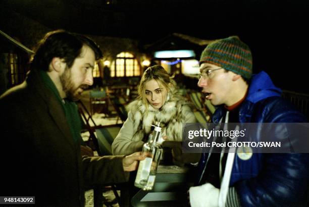 Emmanuelle Béart, Edouard Baer and Atmen Kelif.