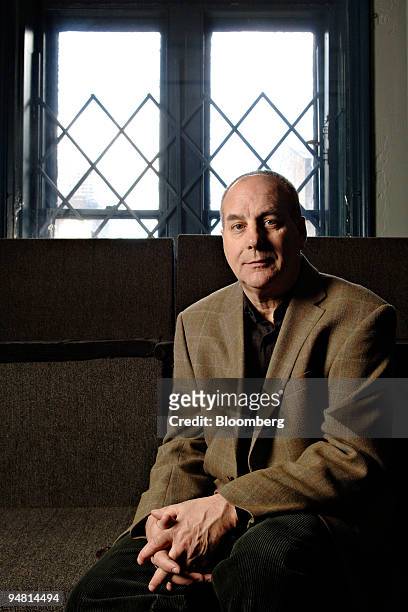 Playwright Lee Blessing poses in the Lindsay & Crouse Studio at The New Dramatists in New York, Tuesday, April 4, 2006. It was in this room that...