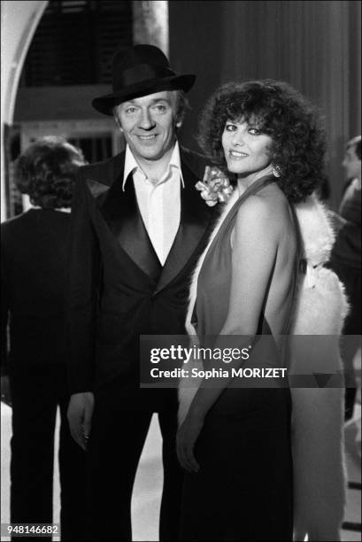 Jean-Pierre Cassel with Claudia Cardinale .