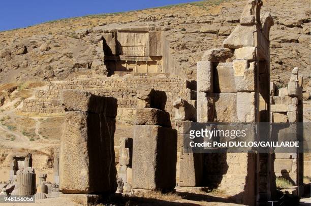 Xerxes' palace and tomb of Artaxerxes III.