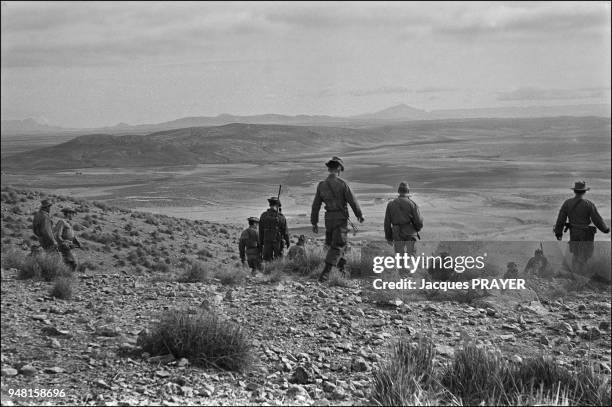 Inspection in the Djebel.