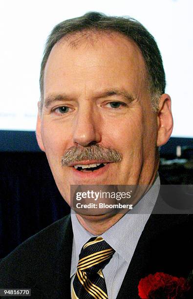 Hudson's Bay Company Executive Vice President and Zeller's President & COO Thomas Haig poses during the company's annual general meeting in Toronto,...