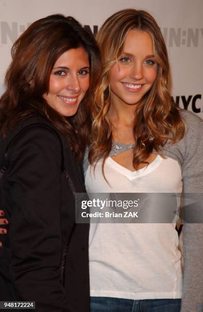 Jamie Lynn Discala and Amand Bynes arrive to the IN:NYC party held at Skylight , New York City.