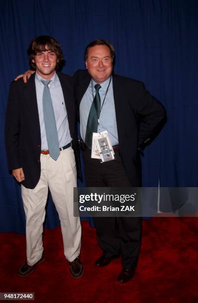 Tim Russert at the reception to celebrate the Republican National Convention, at Cipriani in Mid-town Manhattan.