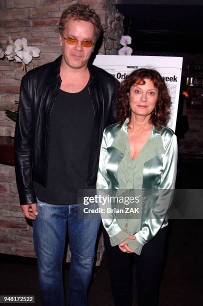 Susan Sarandon and Tim Robbins host a Benefit for the Victims of Hurricane Katrina and the Musicians of NOLA sponsored by The Corcoran Group at The...