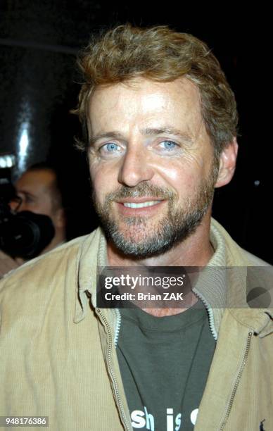 Aidan Quinn arrives at the new Jim Jarmusch film "Coffe and Cigarettes" at the Tribeca Film Festival, screening at the Stuyvesant High School in New...