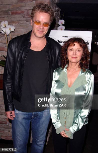 Susan Sarandon and Tim Robbins host a Benefit for the Victims of Hurricane Katrina and the Musicians of NOLA sponsored by The Corcoran Group at The...