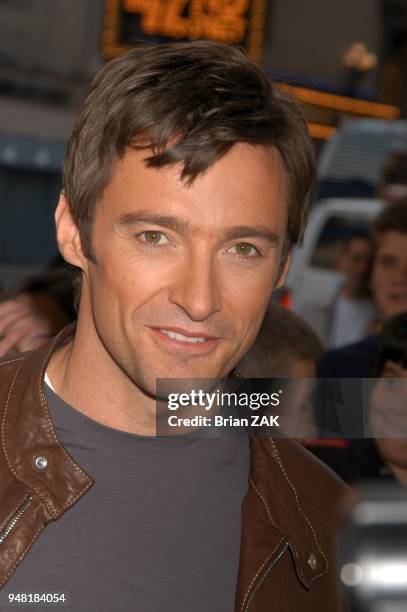 Star of "Van Helsing" Hugh Jackman at Madame Tussauds New York, launching the terrifying new interactive experience "Chamber Live! featuring Van...