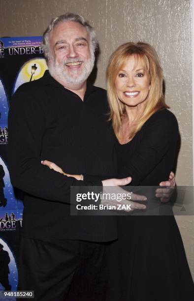 Ed Dixon and Kathie Lee Gifford at the opening night of "Under The Bridge" held at The Zipper Theater, New York City.