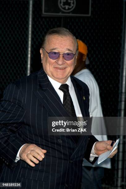 Sirio Maccioni of le Cirque 2000 at the 3rd annual Tribeca Film Festival - Vanity Fair Party.