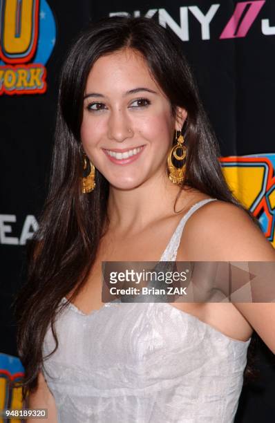 Vanessa Carlton in the pressroom for Z100's Jingle Ball 2004 held at Madison Square Garden, New York City.