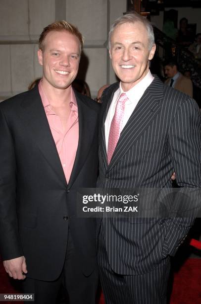 Director Jason Moore and Writer Robert Harling attend the opening night of "Steel Magnolias" at the Lyceum Theatre, New York City ZAK BRIAN.