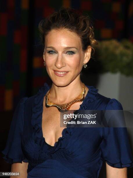 Sarah Jessica Parker arrives at the "38th Annual Party in the Garden" held at the Museum Of Modern Art, New York City. BRIAN ZAK.