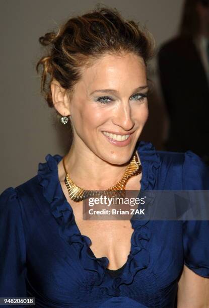 Sarah Jessica Parker arrives at the "38th Annual Party in the Garden" held at the Museum Of Modern Art, New York City. BRIAN ZAK.