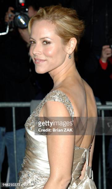 Maria Bello arrives to the 2005 New York Film Critics Circle 71st Annual Awards Dinner held at Ciprianis 42nd Street, New York City BRIAN ZAK.