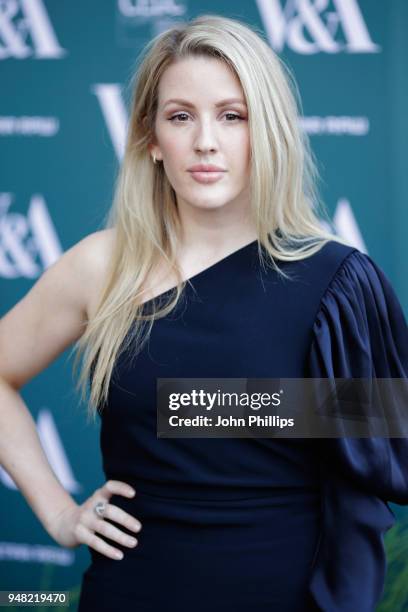 Ellie Goulding attends the Fashioned From Nature VIP preview at The V&A on April 18, 2018 in London, England.