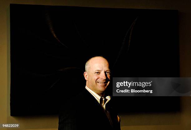 Chris Palikuca, chief operating officer of A Voce restaurant, poses in the A Voce dining room Friday, March 17, 2006 in New York.