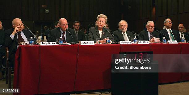 Panel Two at the Senate Judiciary Committee confirmation hearing on January 12, 2006 for the open position as justice of the U.S. Supreme Court. The...