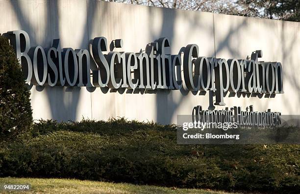 Boston Scientific headquarters in Natick, Massachusetts are seen Thursday, January 12, 2006. Guidant Corp., after accepting an increased takeover bid...