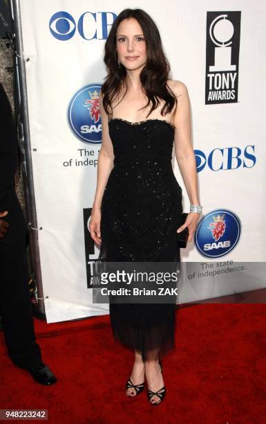 Mary Louise Parker attends the 59th Annual Tony Awards held at Radio City Music Hall, New York BRIAN ZAK.
