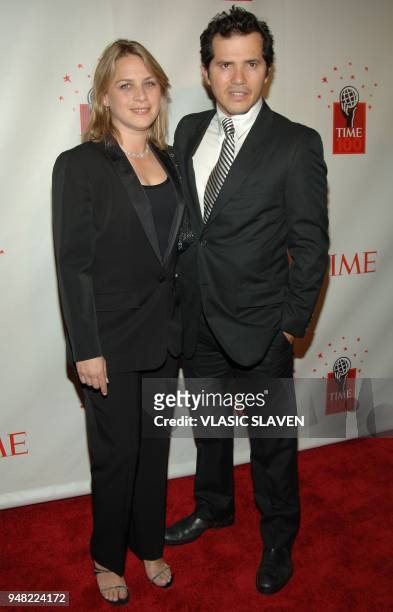 Actor John Leguizamo and wife Justine attend the celebration for Time Magazine's 100 Most Influential People issue, held at Jazz at Lincoln Center in...
