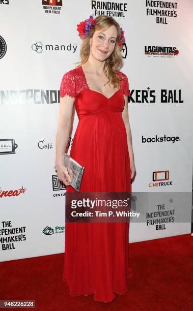 Jeany Spark attends The Raindance Independent Filmmaker's Ball at Cafe de Paris on April 18, 2018 in London, England.