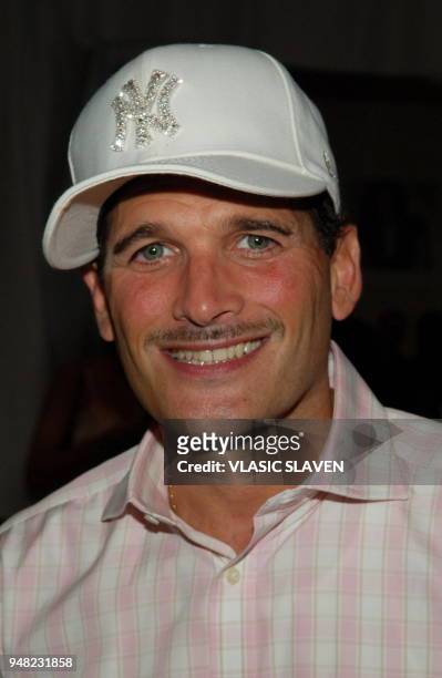 Stylist Philip Bloch arrives at Baby Phat by Kimora Lee Simmons Spring 2007 Fashion Show, during Olympus Fashion Week, held at Bryant Park, in New...