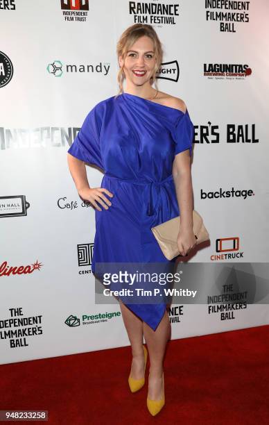 Caitlin Innes Edwards attends The Raindance Independent Filmmaker's Ball at Cafe de Paris on April 18, 2018 in London, England.