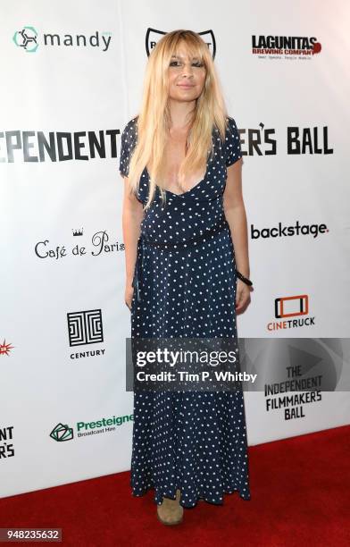 Kierston Wareing attends The Raindance Independent Filmmaker's Ball at Cafe de Paris on April 18, 2018 in London, England.