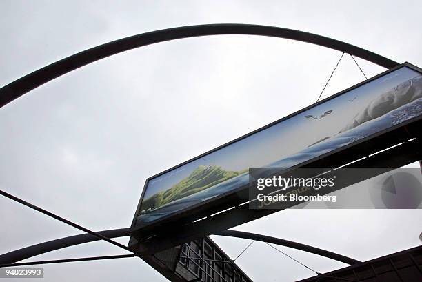 JCDecaux advertising site seen in north London, Thursday, March 10, 2005. JCDecaux SA, the world's second- largest outdoor advertising company, said...