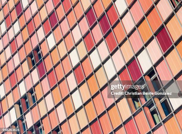 gsw hochhaus - facade - christian beirle stock pictures, royalty-free photos & images