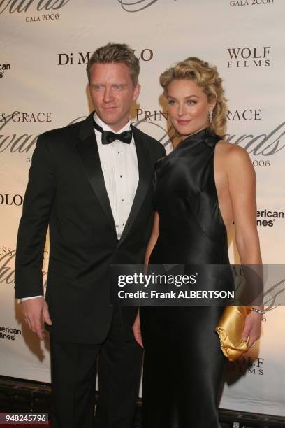 Elizabeth Rohm and Anthony Michael Hall at the 2006 Princess Grace Foundation - USA Awards Gala. At Cipriani 42nd Street, New York City, on Nov. 2,...