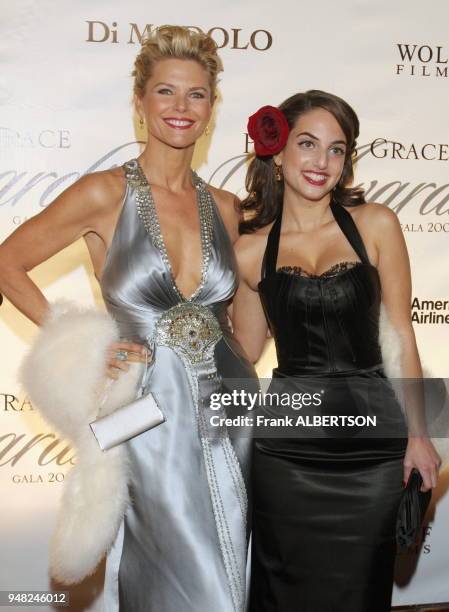 Christie Brinkley and daughter Alexa Ray Joel at the 2006 Princess Grace Foundation - USA Awards Gala. At Cipriani 42nd Street, New York City, on...