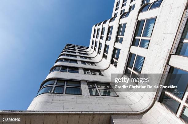 shell haus - berlin - christian beirle stock pictures, royalty-free photos & images